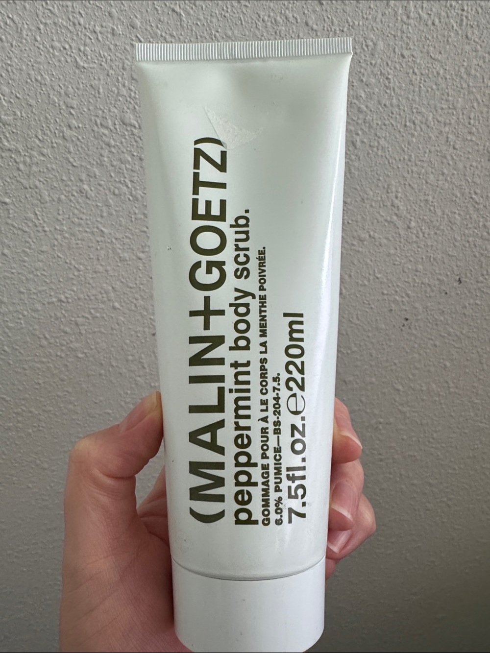 MALIN+GOETZ Peppermint Body Scrub - New